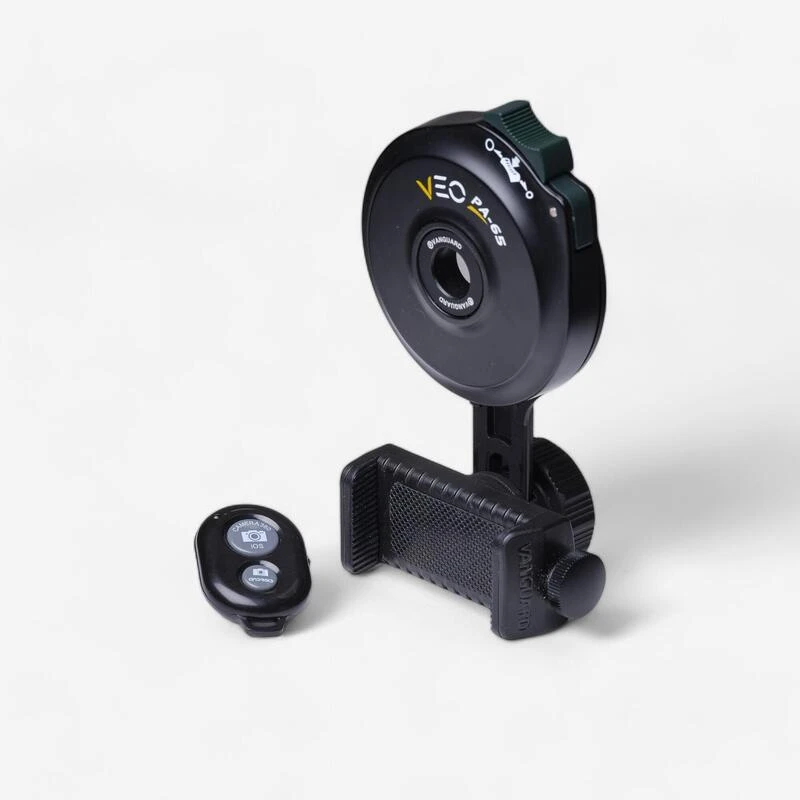 Adaptateur Digiscopie Téléphone Vanguard VEO PA-65 Avec Télécommande Bluetooth 3 Adaptateur Digiscopie Téléphone Vanguard VEO PA-65 Avec Télécommande Bluetooth