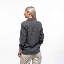 Bergans Of Norway Tovdal - Chemise De Marche Pour Femmes - Gris Foncé -Équipement De Chasse bergans of norway tovdal chemise de marche pour femmes gris fonce 3