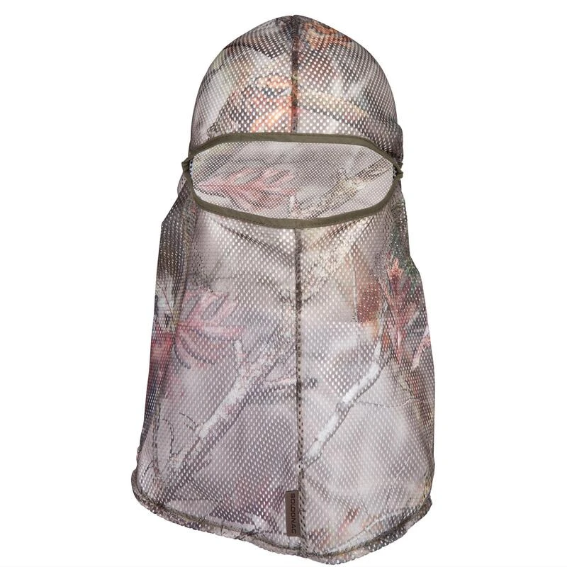 CAGOULE FILET MESH CHASSE 100 CAMOUFLAGE FORET 4 CAGOULE FILET MESH CHASSE 100 CAMOUFLAGE FORET – Image 2