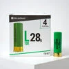 CARTOUCHE L100 28g CALIBRE 16/67 PLOMB N°4 X25 -Équipement De Chasse cartouche l100 28g calibre 1667 plomb n4 x25