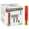 CARTOUCHE SG100 410 PB7 X25 -Équipement De Chasse cartouche sg100 410 pb7 x25