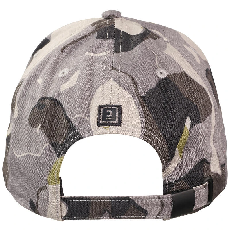 Casquette Chasse 500 Résistante Camo Woodland Gris 6 Casquette Chasse 500 Résistante Camo Woodland Gris – Image 4