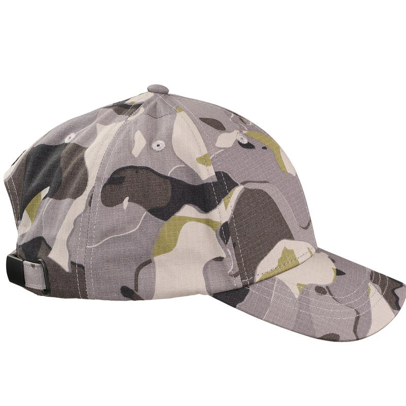 Casquette Chasse 500 Résistante Camo Woodland Gris 7 Casquette Chasse 500 Résistante Camo Woodland Gris – Image 5