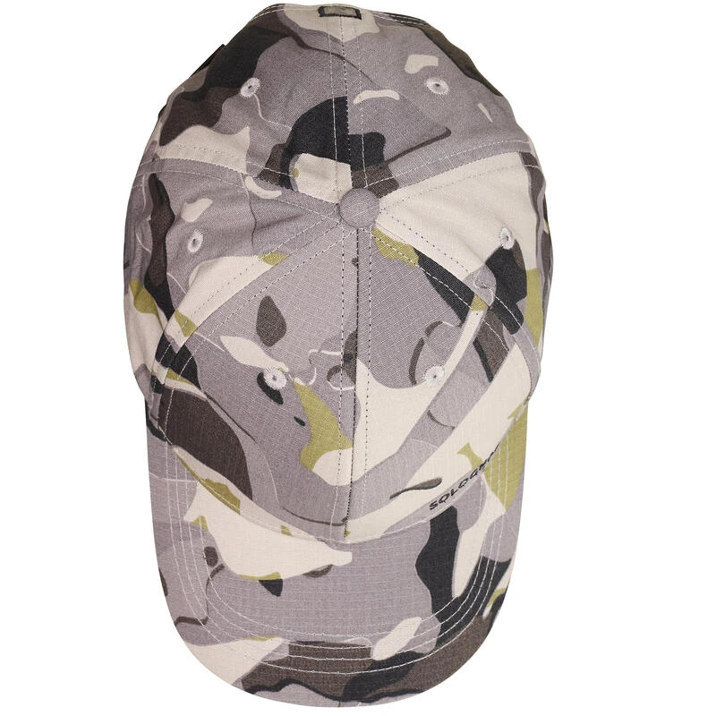 Casquette Chasse 500 Résistante Camo Woodland Gris 9 Casquette Chasse 500 Résistante Camo Woodland Gris – Image 7