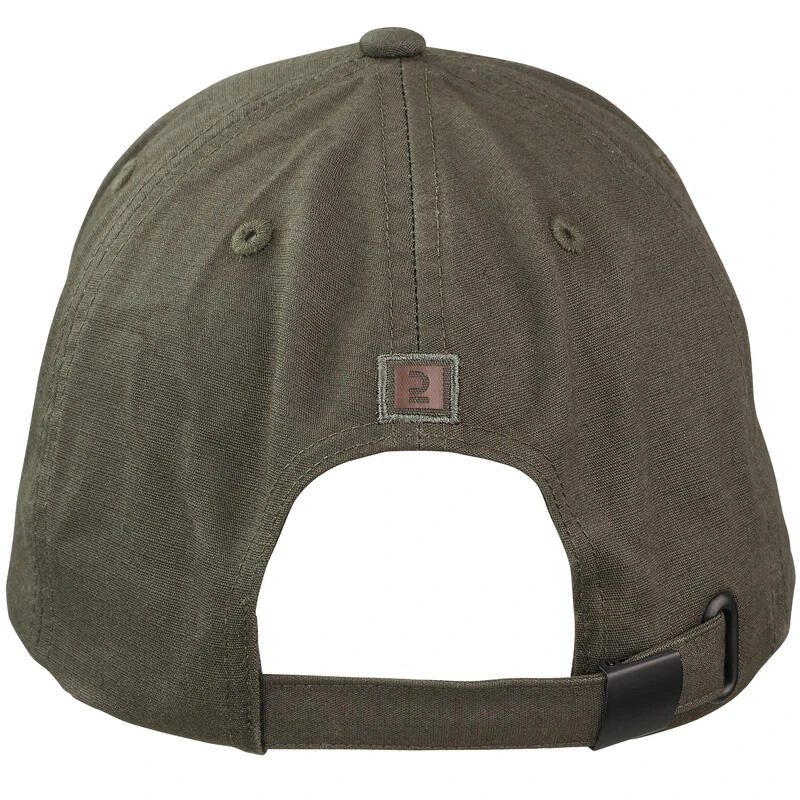 Casquette Chasse 500 Résistante Verte Foncée 5 Casquette Chasse 500 Résistante Verte Foncée – Image 3