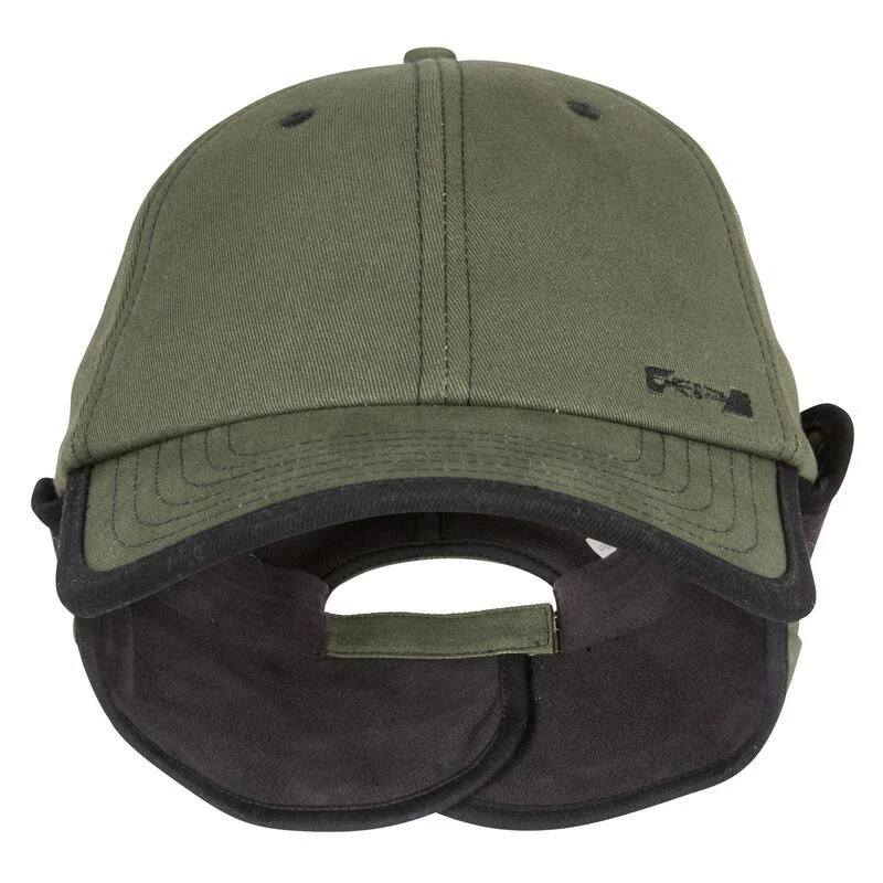 Casquette Chasse Polaire Chaude 500 Verte 11 Casquette Chasse Polaire Chaude 500 Verte – Image 9