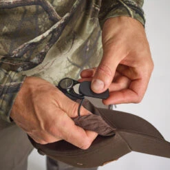 CASQUETTE ECLAIRANTE LED MARRON -Équipement De Chasse casquette eclairante led marron 5