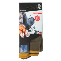 CHAUSSETTE CHASSE MERINOS CHAUDE TIGE HAUTE 900 10 CHAUSSETTE CHASSE MERINOS CHAUDE TIGE HAUTE 900 -Équipement De Chasse chaussette chasse merinos chaude tige haute 900 2