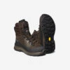 CHAUSSURES CHASSE IMPERMÉABLES CHAUDES CUIR CROSSHUNT 540 MARRON -Équipement De Chasse chaussures chasse impermeables chaudes cuir crosshunt 540 marron