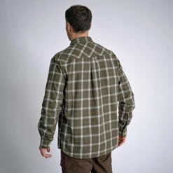 CHEMISE 100 A CARREAUX VERTE 8 CHEMISE 100 A CARREAUX VERTE -Équipement De Chasse chemise 100 a carreaux verte 1