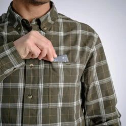 CHEMISE 100 A CARREAUX VERTE 10 CHEMISE 100 A CARREAUX VERTE -Équipement De Chasse chemise 100 a carreaux verte 3