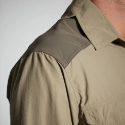 CHEMISE MANCHES LONGUES LEGERE ET RESPIRANTE 520 VERTE -Équipement De Chasse chemise manches longues legere et respirante 520 verte 8