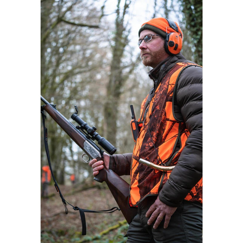 Doudoune De Chasse Chaude Compactable Marron 900. 4 Doudoune De Chasse Chaude Compactable Marron 900. – Image 2