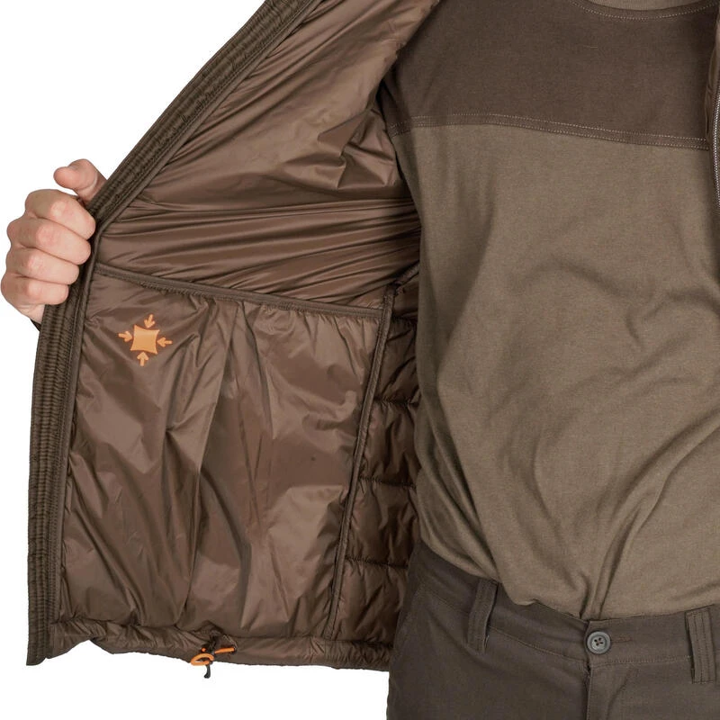 Doudoune De Chasse Chaude Compactable Marron 900. 11 Doudoune De Chasse Chaude Compactable Marron 900. – Image 9