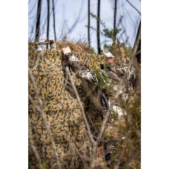 FILET 500 CAMOUFLAGE CHASSE TOILE JUTE 1,4 X 4m -Équipement De Chasse filet 500 camouflage chasse toile jute 14 x 4m 3