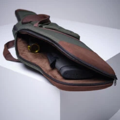FOURREAU CHASSE CARABINE 500 BATTUE VERT 122 Cm (dimensions Intérieures) -Équipement De Chasse fourreau chasse carabine 500 battue vert 122 cm dimensions interieures 4