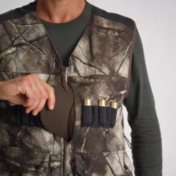GILET CHASSE 500 CAMOUFLAGE TREEMETIC -Équipement De Chasse gilet chasse 500 camouflage treemetic 4