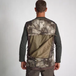GILET CHASSE 500 CAMOUFLAGE TREEMETIC -Équipement De Chasse gilet chasse 500 camouflage treemetic 9