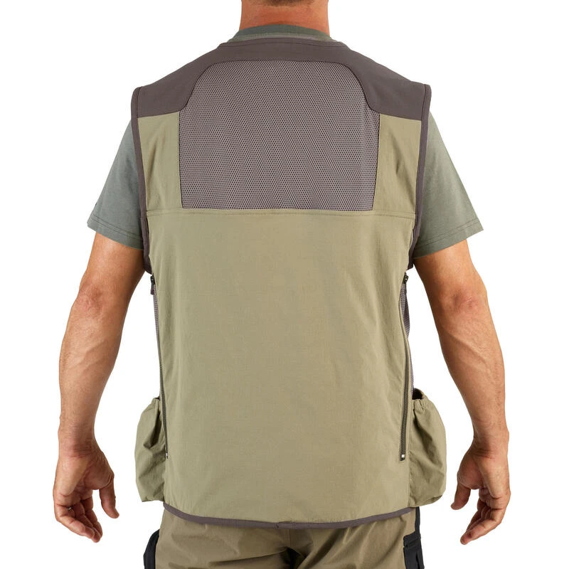 Gilet Chasse Léger Et Respirant Homme - 500 Vert Clair 5 Gilet Chasse Léger Et Respirant Homme - 500 Vert Clair – Image 3