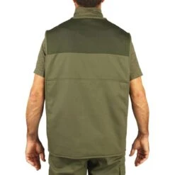Gilet Chasse Léger Homme - 100 Vert -Équipement De Chasse gilet chasse leger homme 100 vert 4