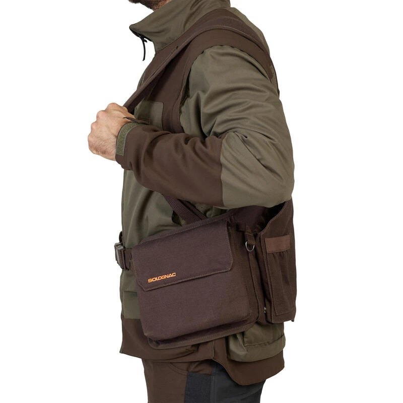 Gilet Chasse Résistant Homme - 900 Marron 7 Gilet Chasse Résistant Homme - 900 Marron – Image 5