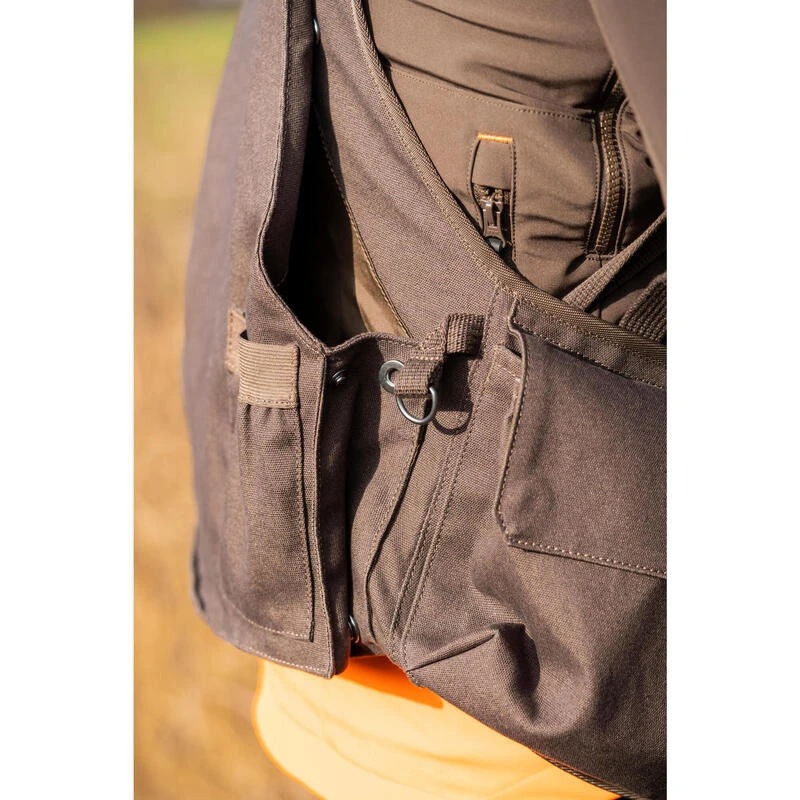 Gilet Chasse Résistant Homme - 900 Marron 10 Gilet Chasse Résistant Homme - 900 Marron – Image 8