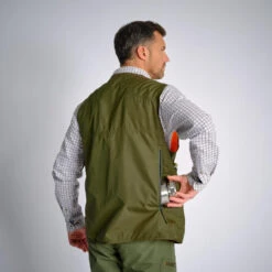 Gilet Chasse Réversible 500 Fluo/vert -Équipement De Chasse gilet chasse reversible 500 fluovert 5