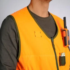 Gilet Chasse Réversible 500 Fluo/vert -Équipement De Chasse gilet chasse reversible 500 fluovert 7