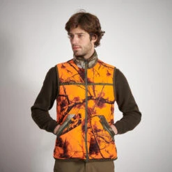 Gilet Chasse Réversible Treemetic/Treemetic Fluo 100 -Équipement De Chasse gilet chasse reversible treemetictreemetic fluo 100 5