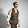 Gilet Chasse Savane Maxi Tubes Vert -Équipement De Chasse gilet chasse savane maxi tubes vert