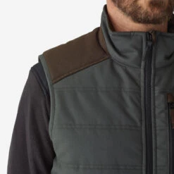 Gilet De Chasse Chaud Vert 500. -Équipement De Chasse gilet de chasse chaud vert 500 6