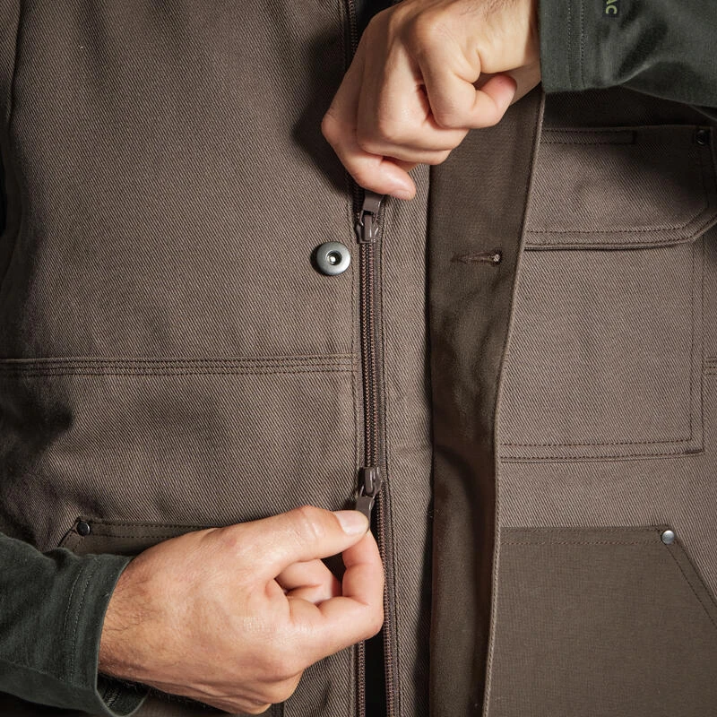 GILET RESISTANT 500 MARRON 11 GILET RESISTANT 500 MARRON – Image 9