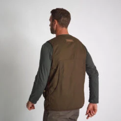 GILET REVERSIBLE PERCUSSION CAMO FLUO / VERT -Équipement De Chasse gilet reversible percussion camo fluo vert 2