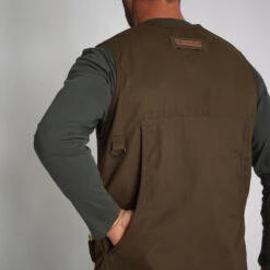 GILET REVERSIBLE PERCUSSION CAMO FLUO / VERT -Équipement De Chasse gilet reversible percussion camo fluo vert 5