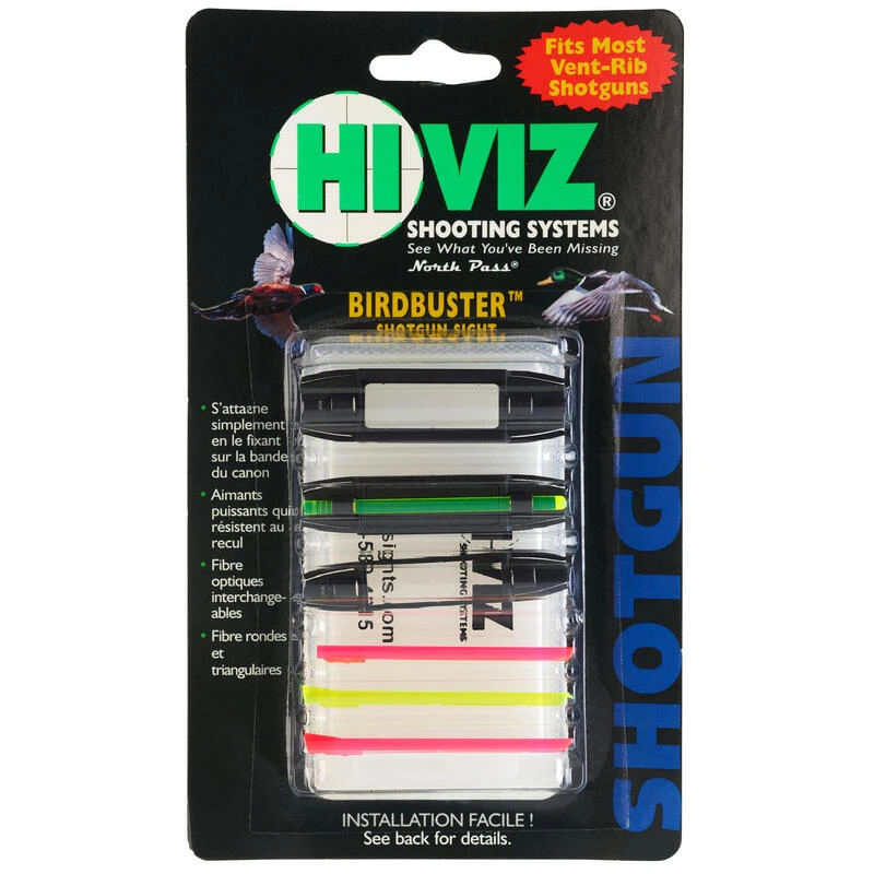 Kit De Guidons Fibre Optique Pour Fusil De Chasse Hiviz 5 Kit De Guidons Fibre Optique Pour Fusil De Chasse Hiviz – Image 3