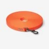 Longe Plate Pour Chien 15m Fluo Orange -Équipement De Chasse longe plate pour chien 15m fluo orange