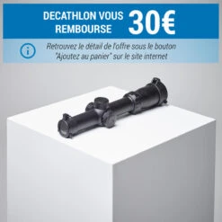 LUNETTE DE CARABINE 1-4X24 À RÉTICULE LUMINEUX DIAMÈTRE 30MM -Équipement De Chasse lunette de carabine 1 4x24 a reticule lumineux diametre 30mm 1