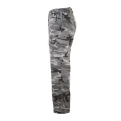 PANTALON CARGO RESISTANT STEPPE 300 CAMOUFLAGE WOODLAND NOIR 13 PANTALON CARGO RESISTANT STEPPE 300 CAMOUFLAGE WOODLAND NOIR -Équipement De Chasse pantalon cargo resistant steppe 300 camouflage woodland noir 2