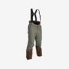 PANTALON CHASSE A BRETELLES CHAUD -20°C VERT 100 -Équipement De Chasse pantalon chasse a bretelles chaud 20c vert 100