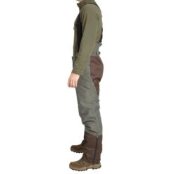 PANTALON CHASSE A BRETELLES CHAUD -20°C VERT 100 13 PANTALON CHASSE A BRETELLES CHAUD -20°C VERT 100 -Équipement De Chasse pantalon chasse a bretelles chaud 20c vert 100 2