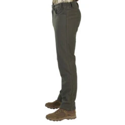 PANTALON CHASSE CHAUD SILENCIEUX POLAIRE VERT 100 14 PANTALON CHASSE CHAUD SILENCIEUX POLAIRE VERT 100 -Équipement De Chasse pantalon chasse chaud silencieux polaire vert 100 3