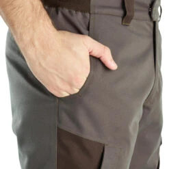 PANTALON CHASSE IMPERMÉABLE CHAUD 500 VERT -Équipement De Chasse pantalon chasse impermeable chaud 500 vert 8