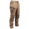PANTALON CHASSE IMPERMEABLE CHAUD SILENCIEUX MARRON 520 -Équipement De Chasse pantalon chasse impermeable chaud silencieux marron 520