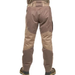 PANTALON CHASSE IMPERMEABLE CHAUD SILENCIEUX MARRON 520 16 PANTALON CHASSE IMPERMEABLE CHAUD SILENCIEUX MARRON 520 -Équipement De Chasse pantalon chasse impermeable chaud silencieux marron 520 5