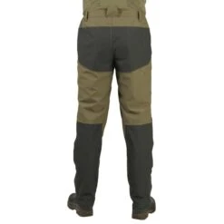 PANTALON CHASSE IMPERMÉABLE RENFORT VERT 520 -Équipement De Chasse pantalon chasse impermeable renfort vert 520 2