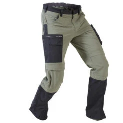 Pantalon Chasse Léger, Résistant Et Respirant Homme - Steppe 920 Guêtres Vert -Équipement De Chasse pantalon chasse leger resistant et respirant homme steppe 920 guetres vert 1