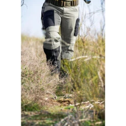 Pantalon Chasse Léger, Résistant Et Respirant Homme - Steppe 920 Guêtres Vert -Équipement De Chasse pantalon chasse leger resistant et respirant homme steppe 920 guetres vert 3
