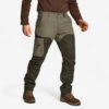 PANTALON Chasse RENFORT BIcolore - Vert 520 -Équipement De Chasse pantalon chasse renfort bicolore vert 520