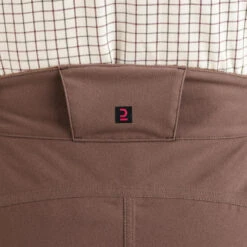 PANTALON FEMME CHASSE CHAUD IMPERMÉABLE MARRON 500 -Équipement De Chasse pantalon femme chasse chaud impermeable marron 500 6