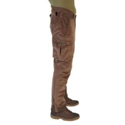 PANTALON IMPERMÉABLE CHAUD 900 MARRON -Équipement De Chasse pantalon impermeable chaud 900 marron 3
